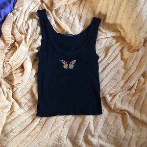 black brandy mellville butterfly tank
